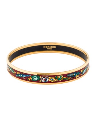 Hermès Narrow Enamel Bracelet