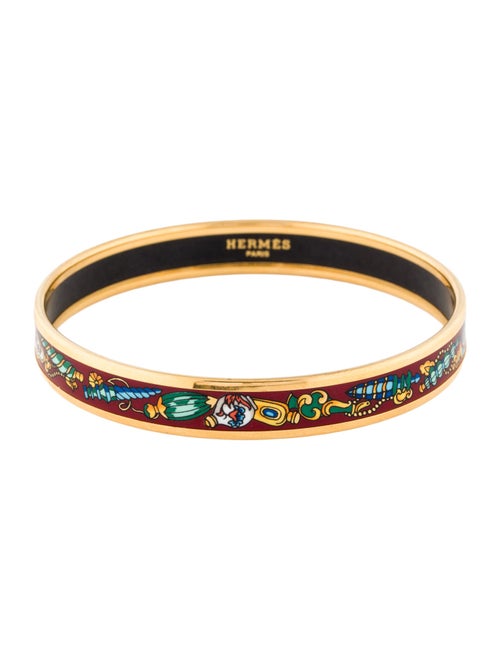 Hermès Narrow Enamel Bracelet
