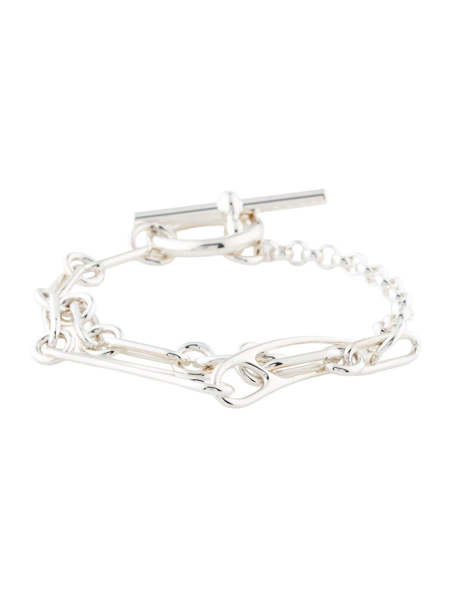 Hermès Chaine d'Ancre Punk Bracelet