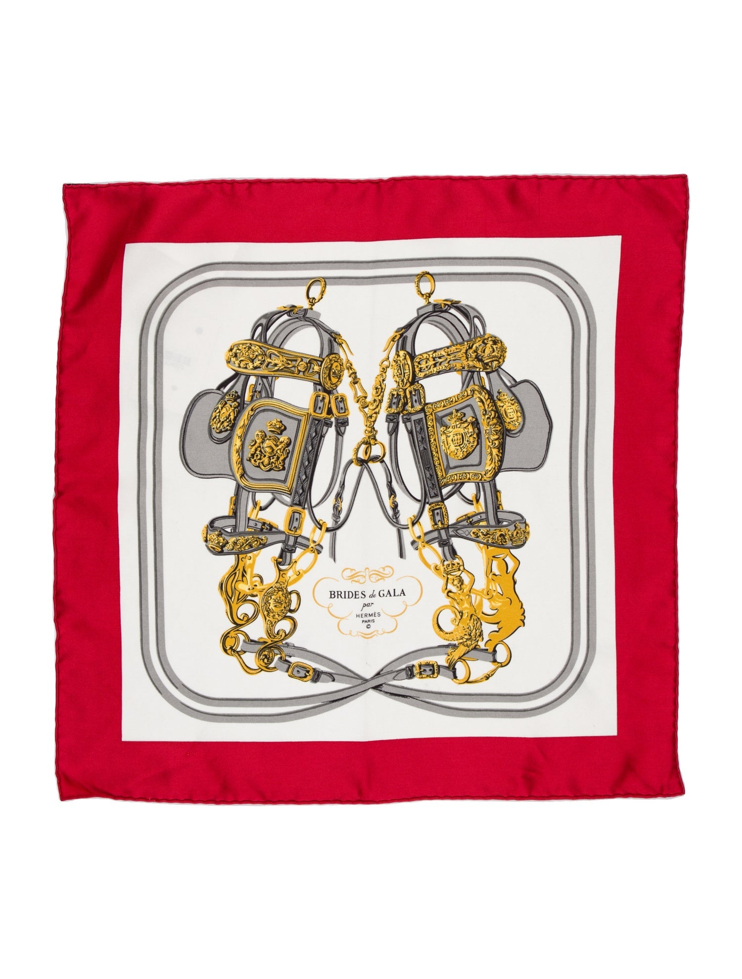 Hermès Brides de Gala Silk Scarf
