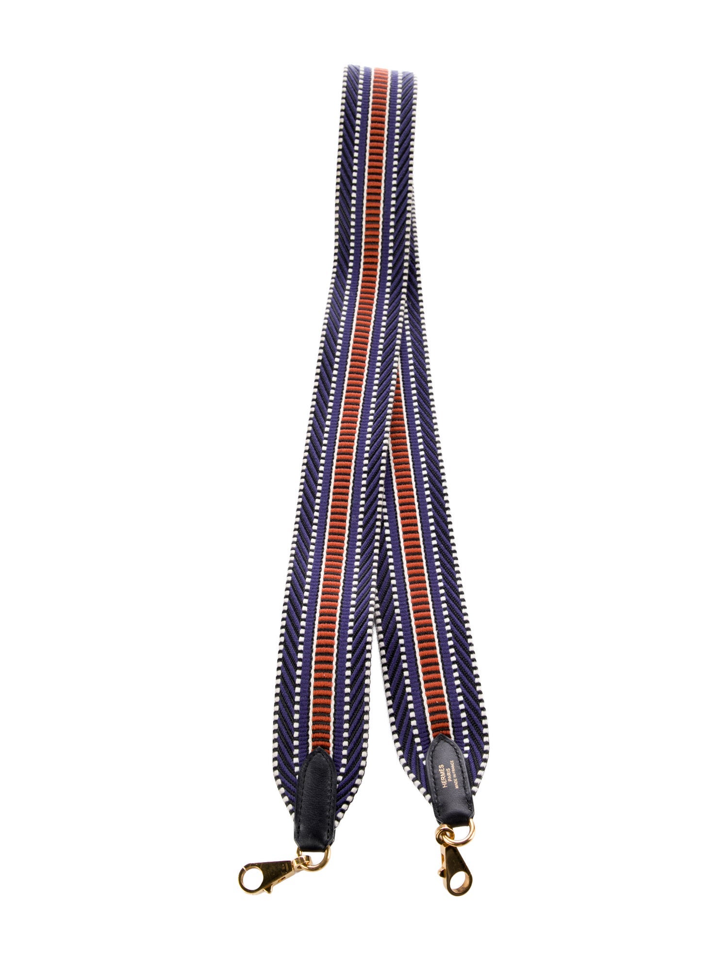 Hermès Toile Swift Sangle Cavale 50mm Shoulder Strap
