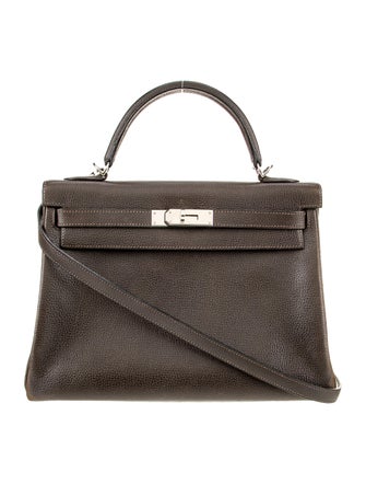 Hermès Vache Liegee Kelly II Retourne 32