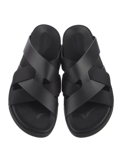 Hermès Kazimir Leather Slides