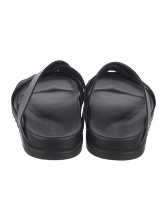 Hermès Kazimir Leather Slides