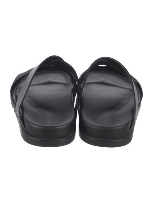 Hermès Kazimir Leather Slides