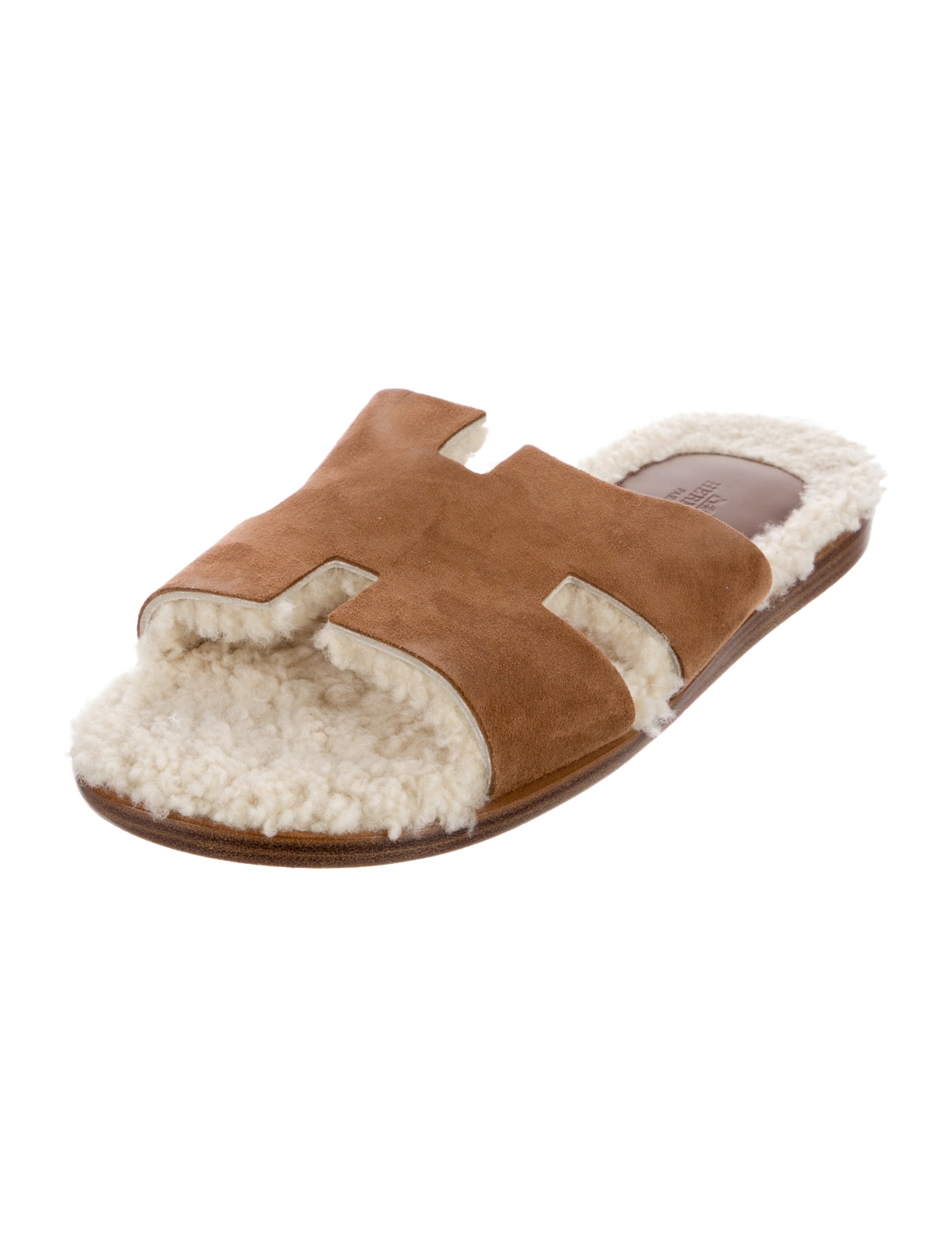Hermès Izmir Suede Slides
