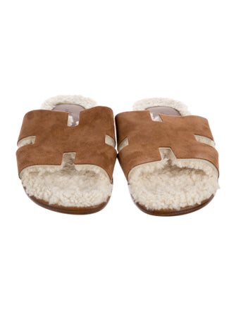 Hermès Izmir Suede Slides