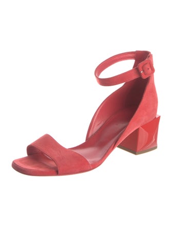 Hermès Choc Suede Sandals