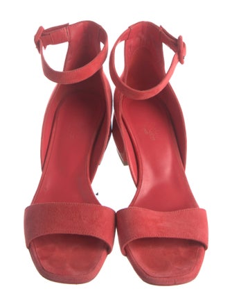 Hermès Choc Suede Sandals