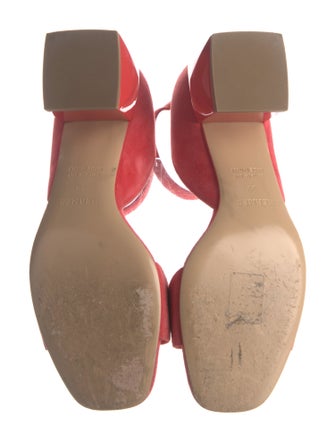 Hermès Choc Suede Sandals