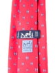 Hermès pattern silk tie