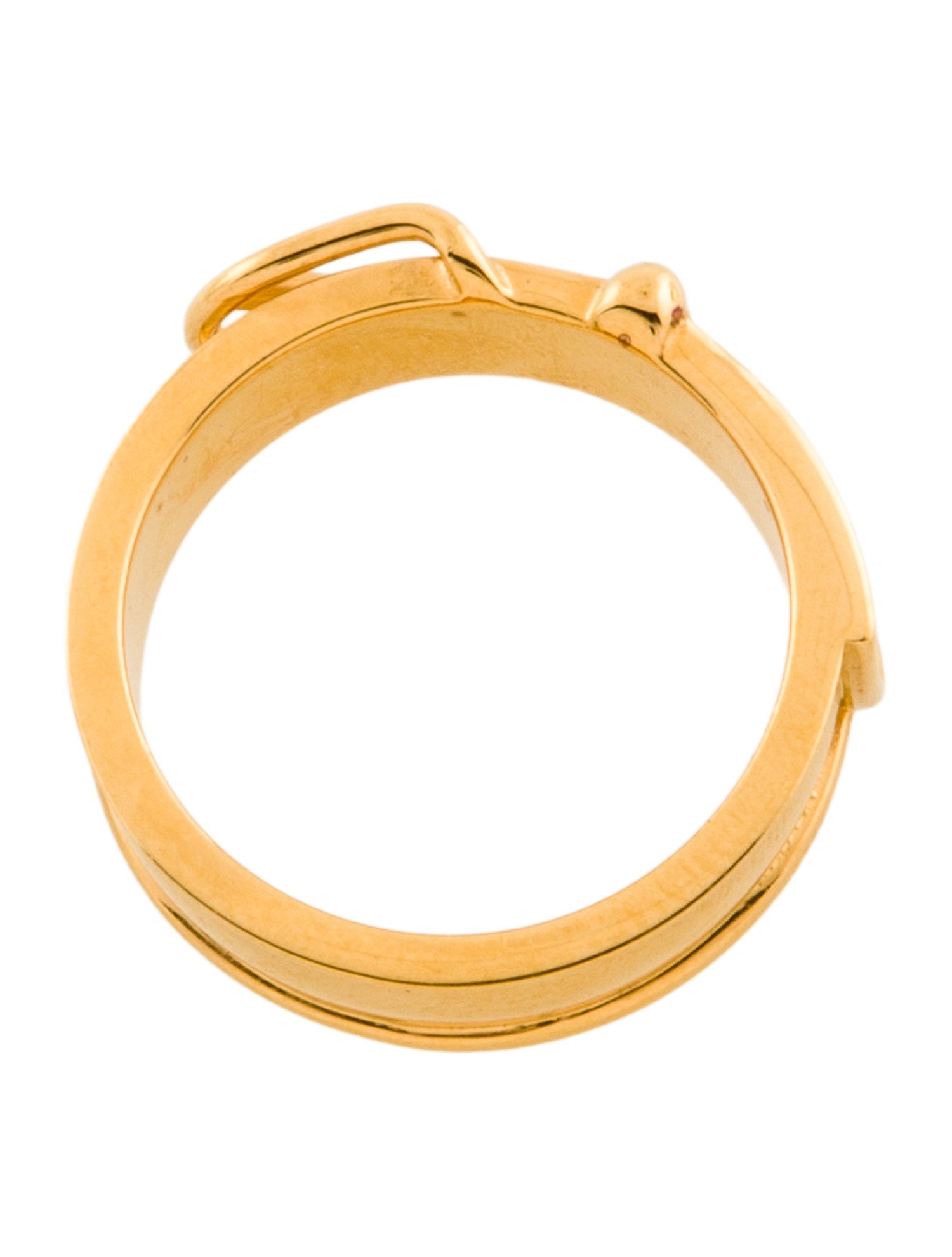 Hermès Belt Buckle Scarf Ring