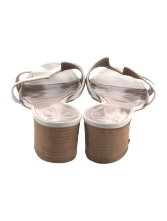 Hermès Oasis Leather Slides