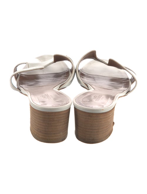 Hermès Oasis Leather Slides