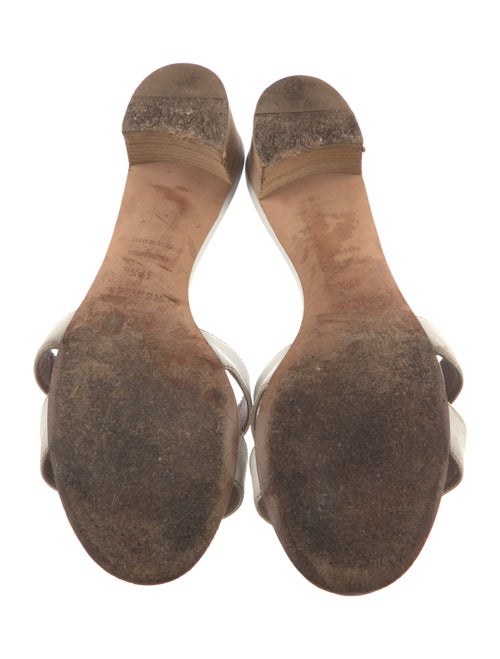 Hermès Oasis Leather Slides