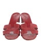 Hermès Oasis Leather Slides
