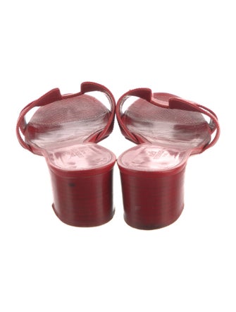 Hermès Oasis Leather Slides