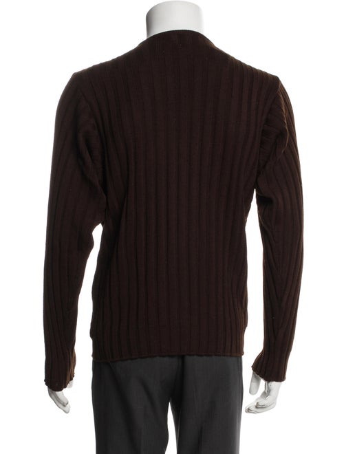 Hermès Lambskin V-Neck Pullover