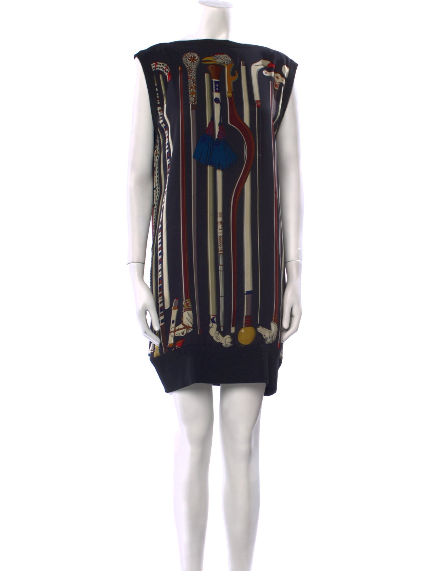 Hermès Printed Mini Dress