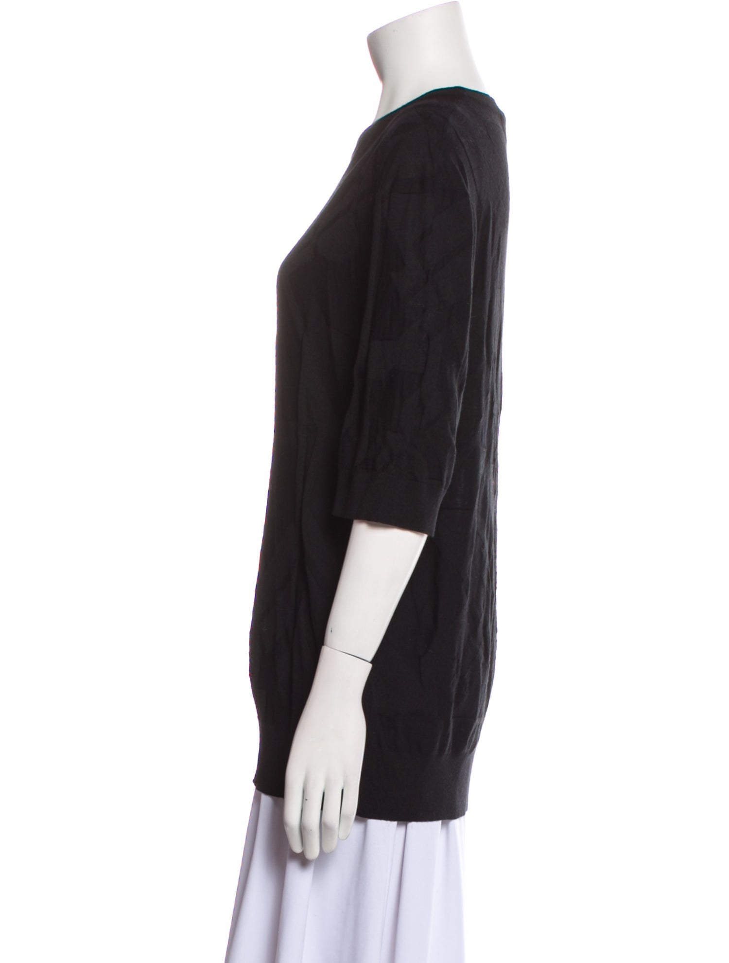 Hermès Wool Crew Neck T-Shirt