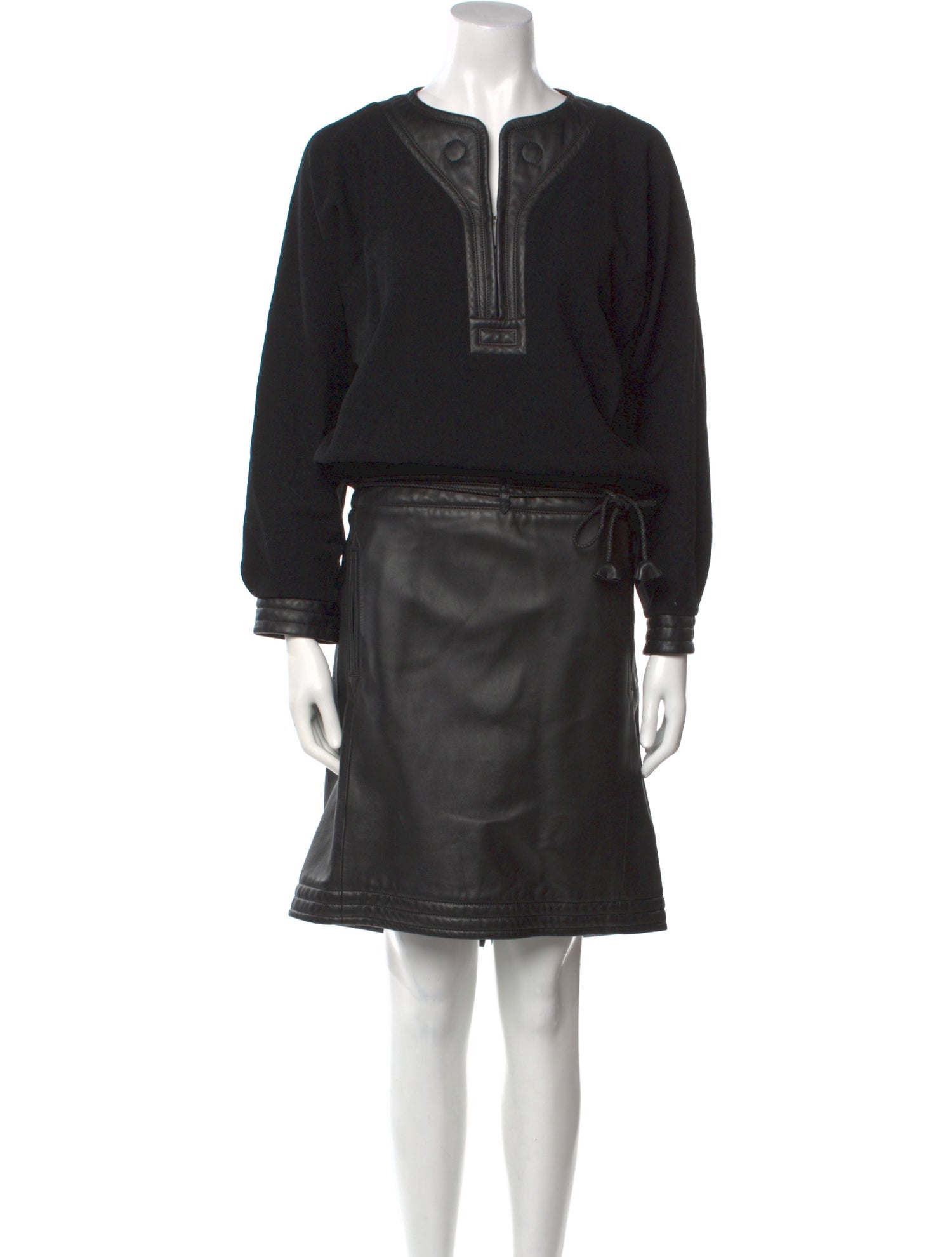 Hermès Wool Knee-Length Dress