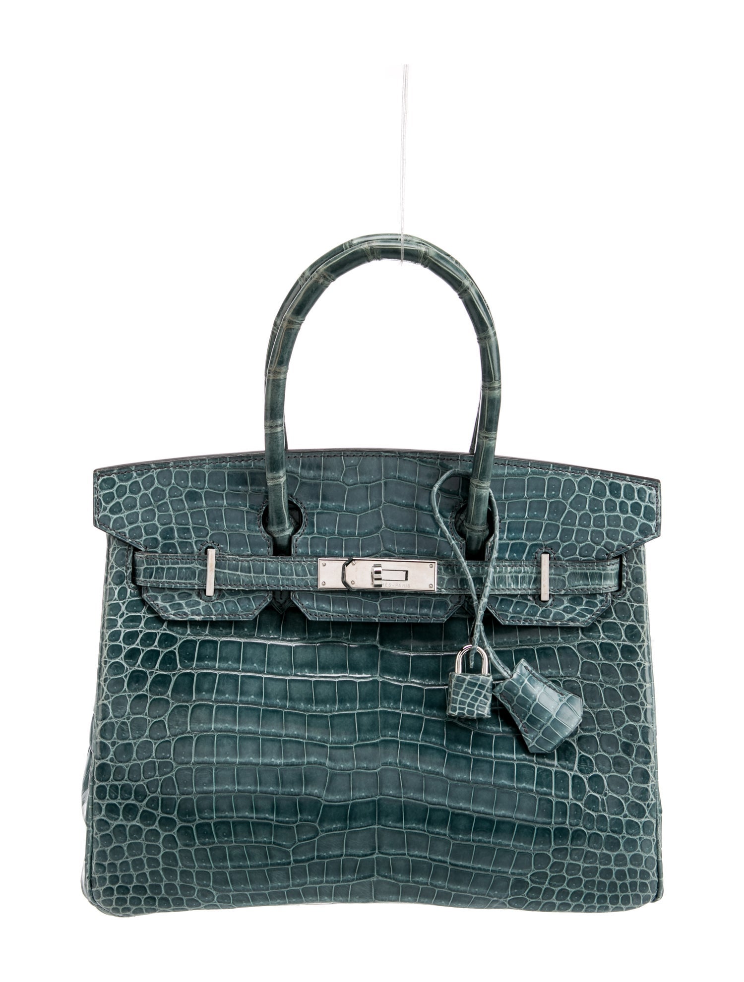 Hermès Shiny Porosus Crocodile Birkin 30