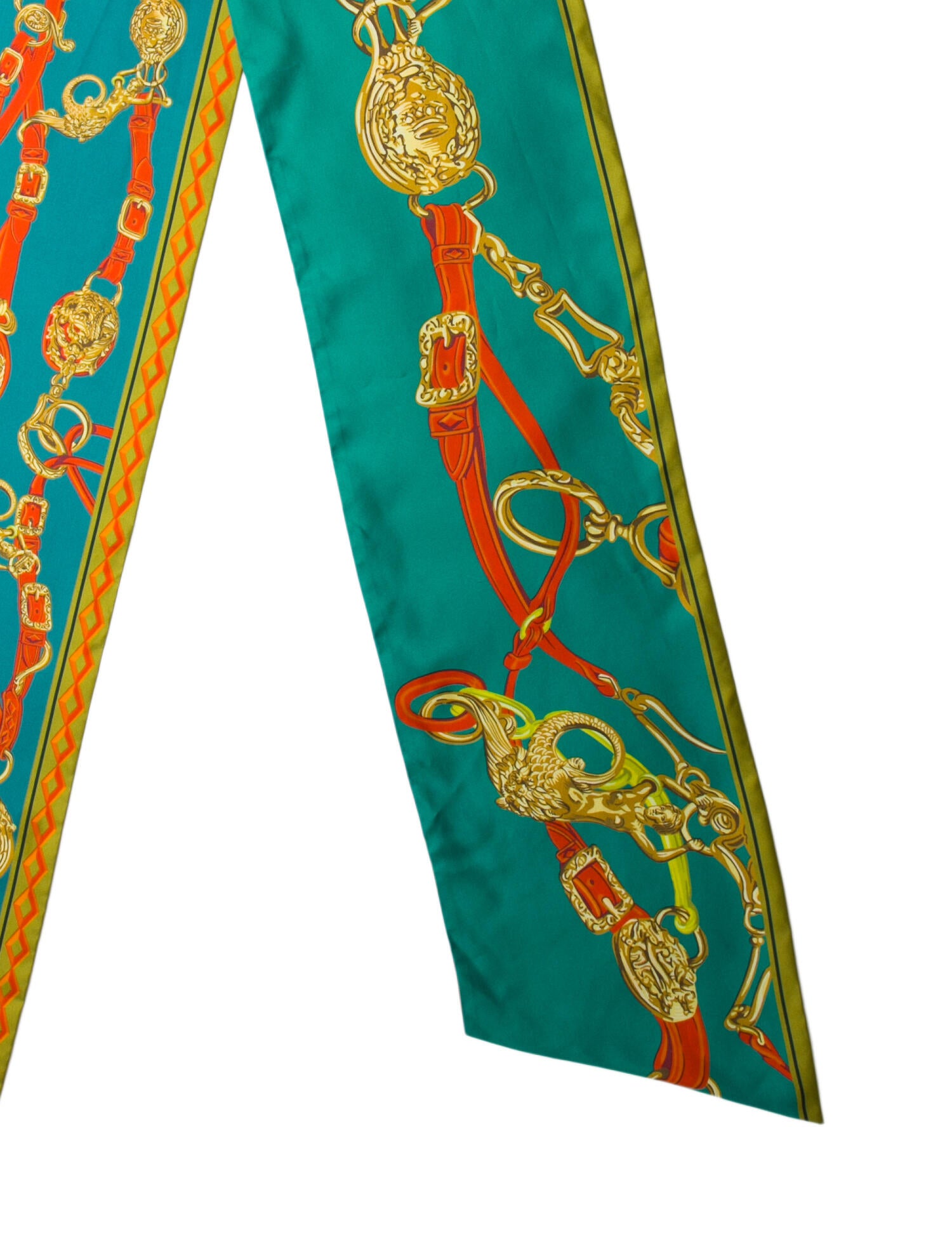 Hermès Brides de Gala Maxi Silk Twilly Scarf