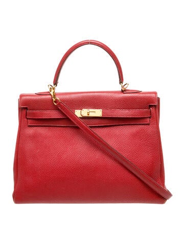 Hermès Handle Bags Togo Kelly II Retourne 35 35cm