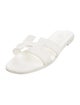 Hermès Oran Leather Slides