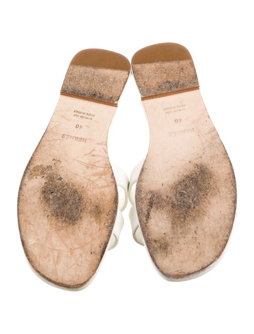 Hermès Oran Leather Slides