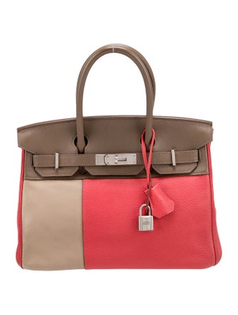 Hermès Clemence Cascade Birkin 30