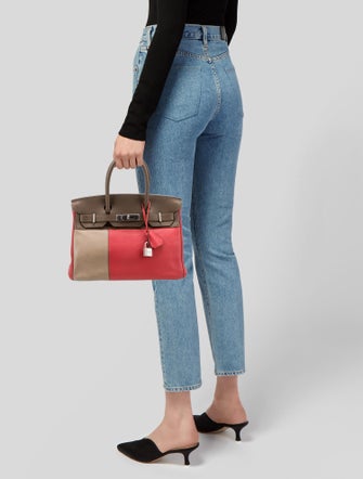 Hermès Clemence Cascade Birkin 30