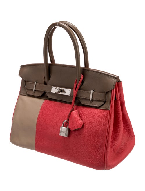 Hermès Clemence Cascade Birkin 30