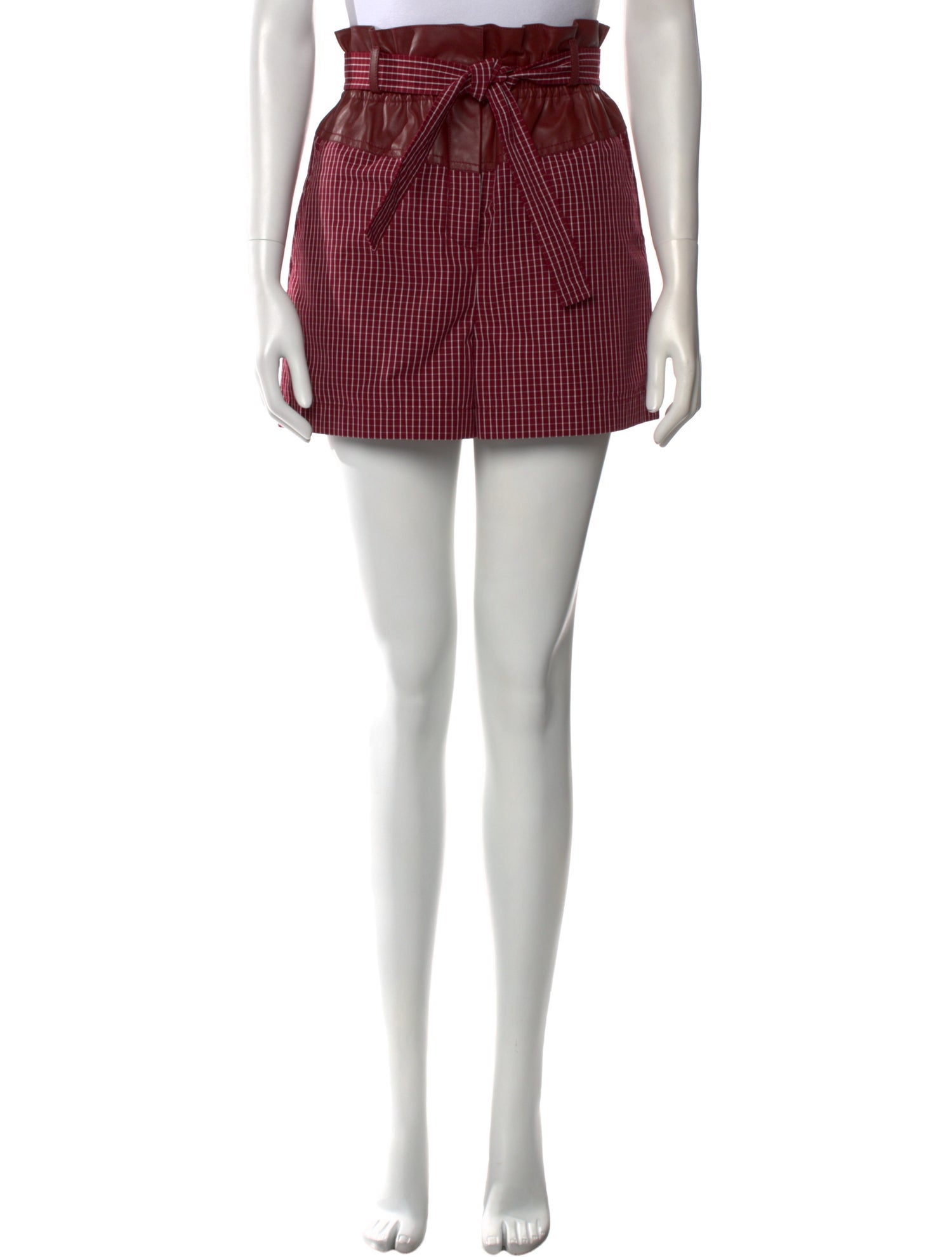 Hermès Plaid Print Mini Shorts w/ Tags