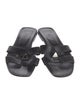 Hermès Medor Oran Leather Slides