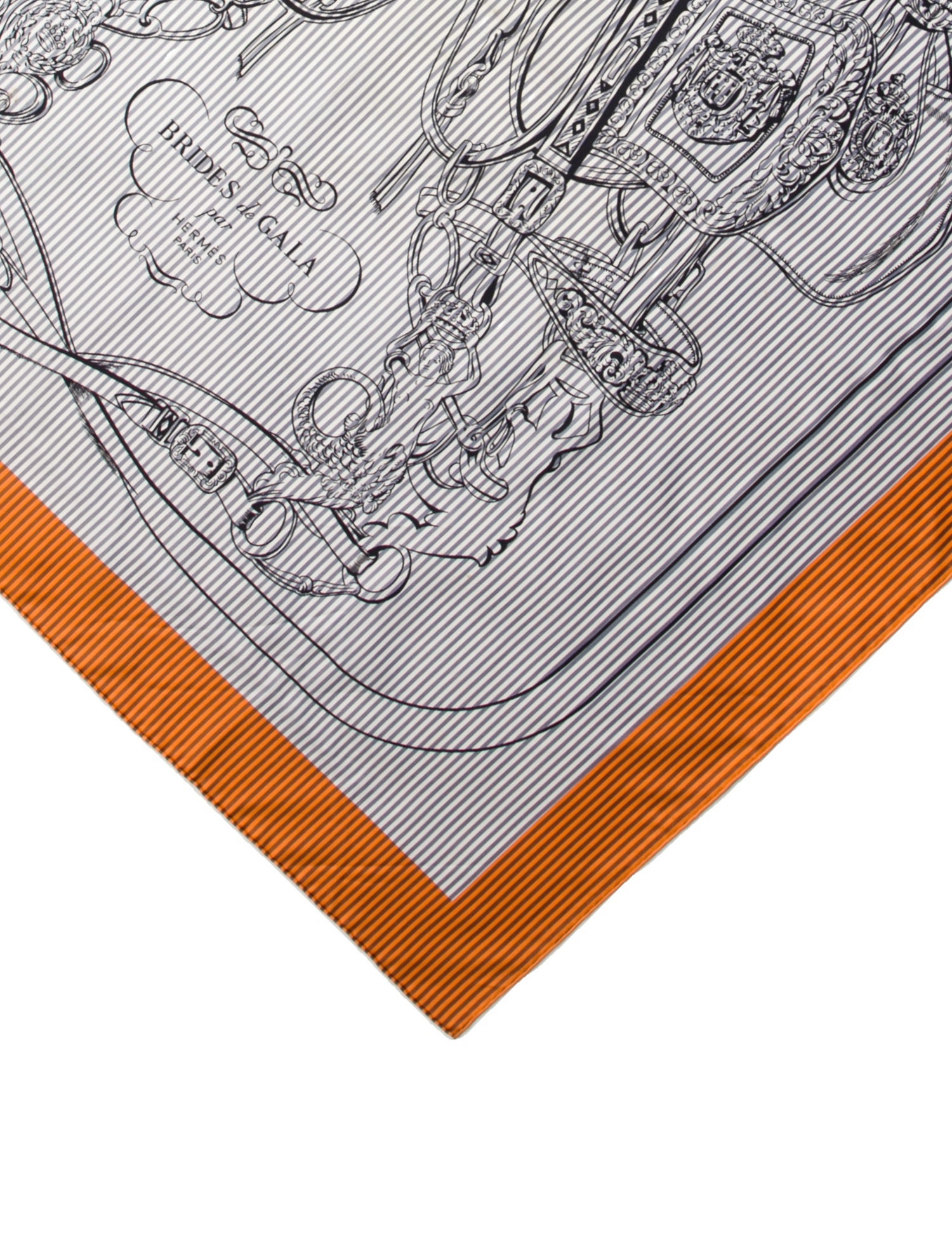 Hermès Carre Eyeliner Brides De Gala Silk Scarf