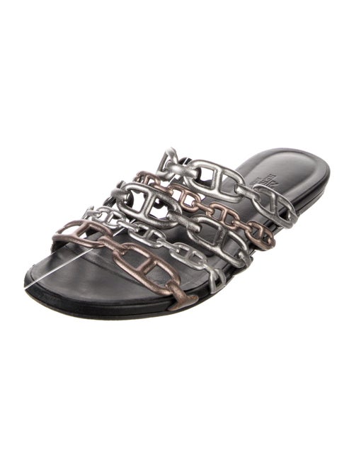 Hermès Thalassa Chaîne d'Ancre Insignia Slides