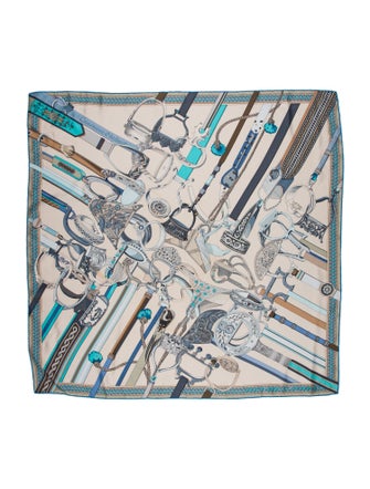 Hermès Concours D'Etriers Silk Scarf