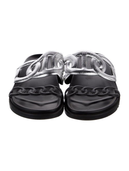 Hermès Extra Chaîne d'Ancre Insignia Slides