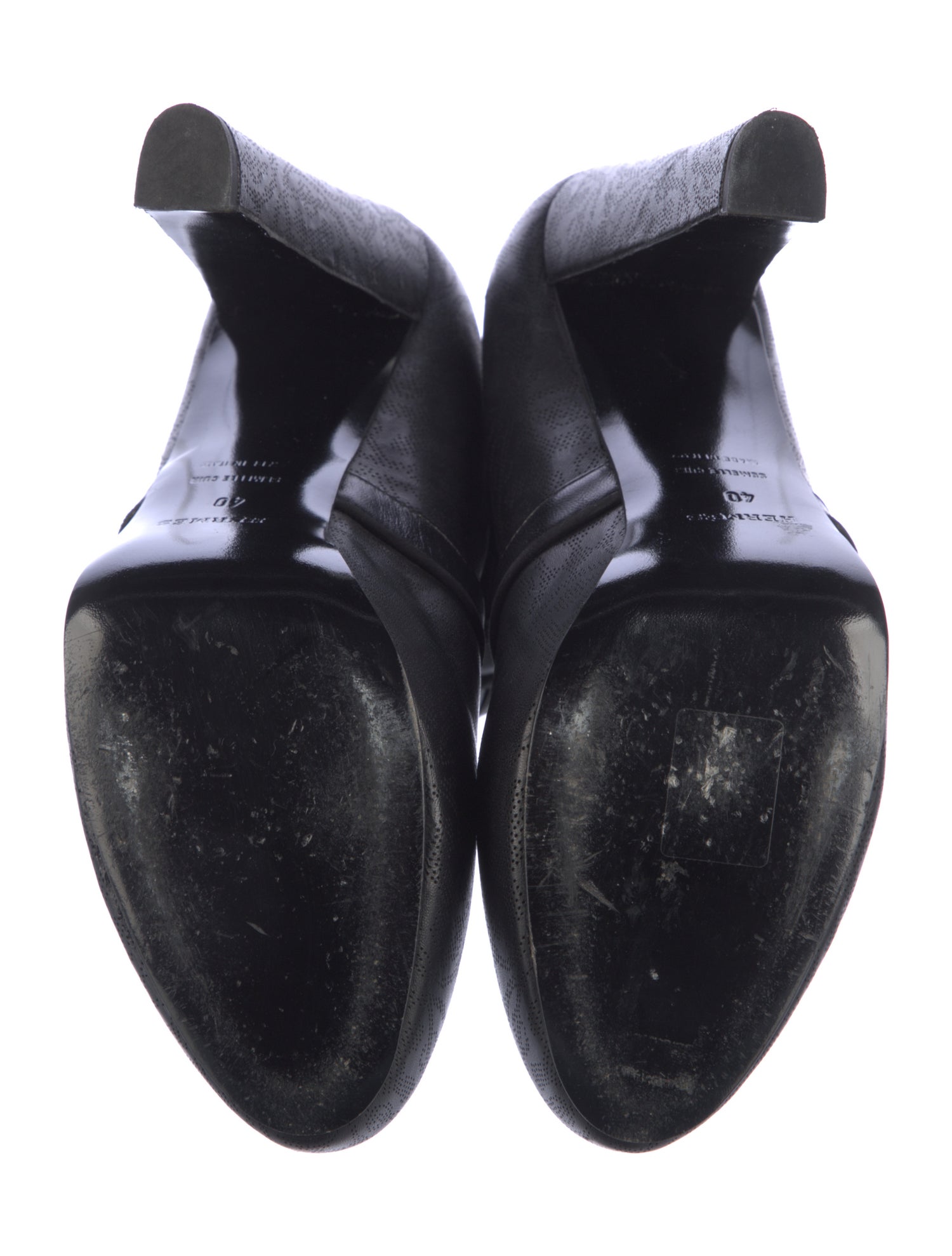 Hermès Leather Boots