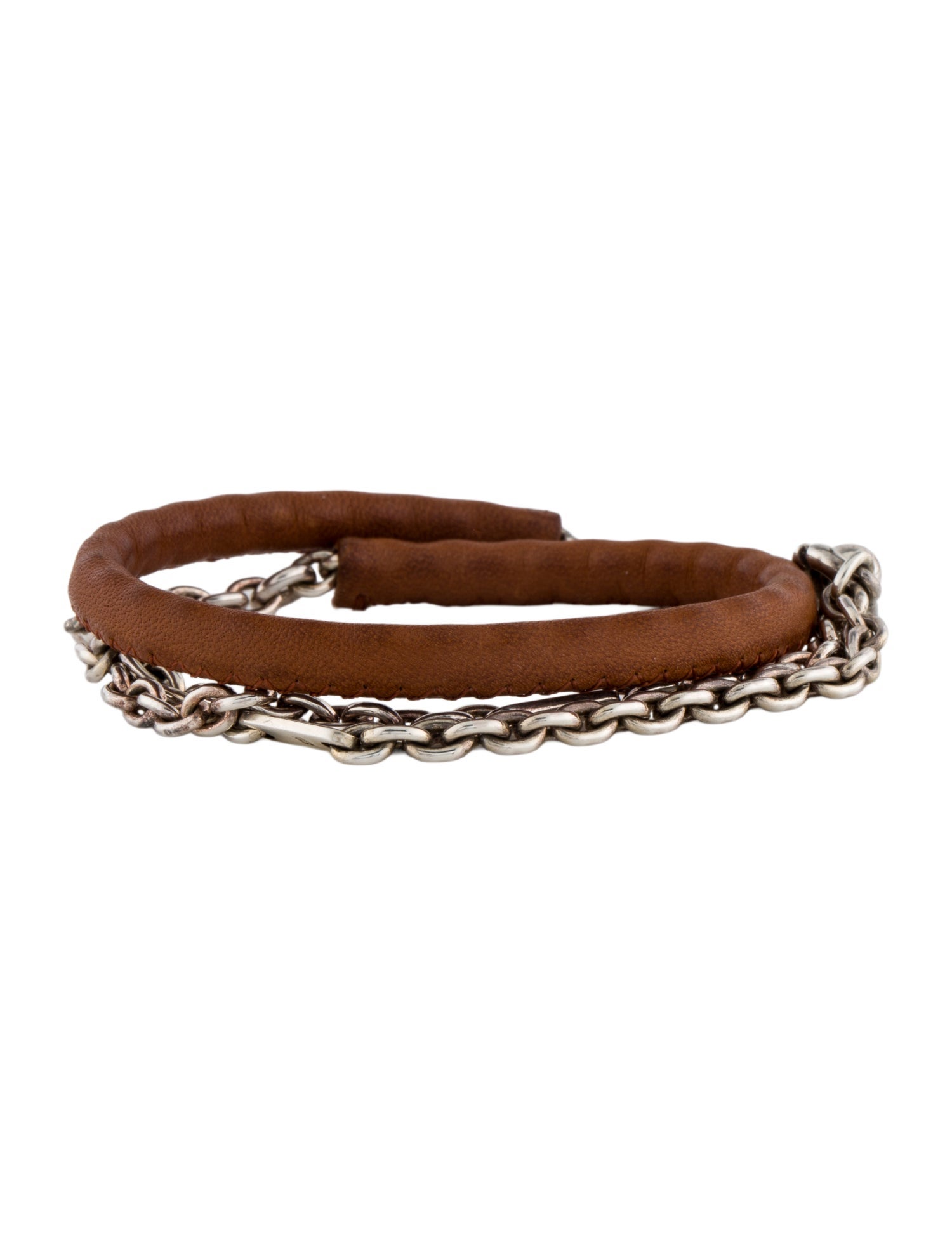 Hermès Leather Double Wrap Bracelet