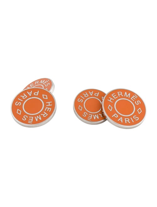 Hermès Clou De Selle Cufflinks