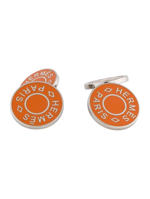 Hermès Clou De Selle Cufflinks