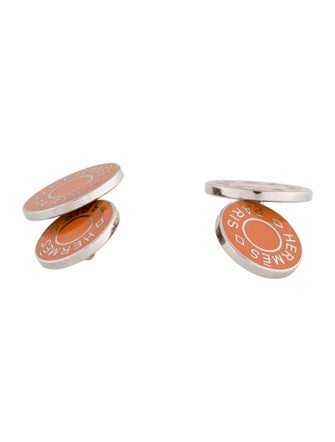 Hermès Clou De Selle Cufflinks