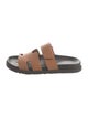 Hermès Chypre Leather Slides