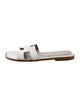 Hermès Oran Leather Slides