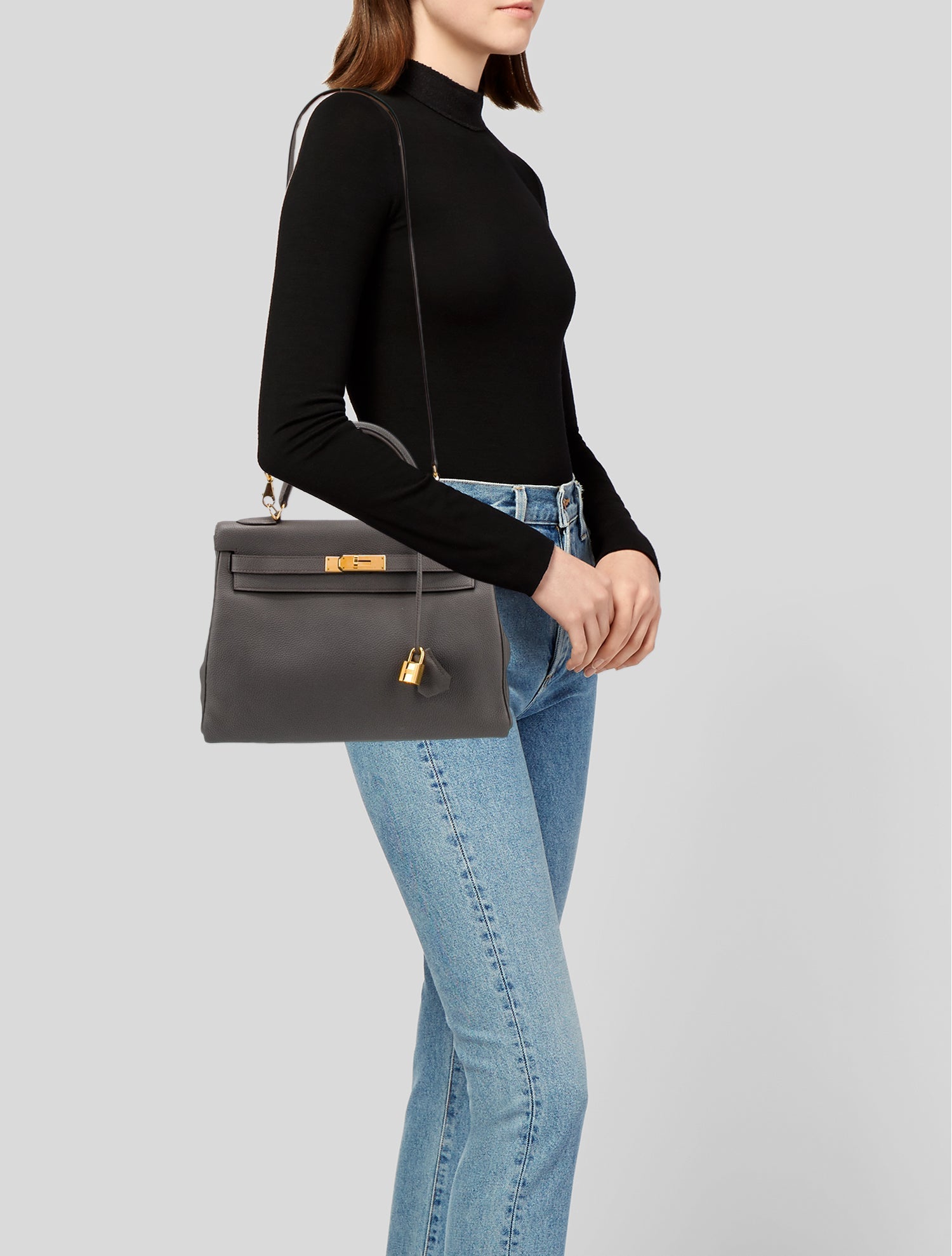 Hermès Togo Kelly II Retourne 32