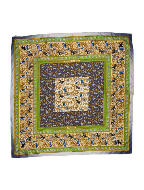 Hermès Chasse En Inde Silk Scarf