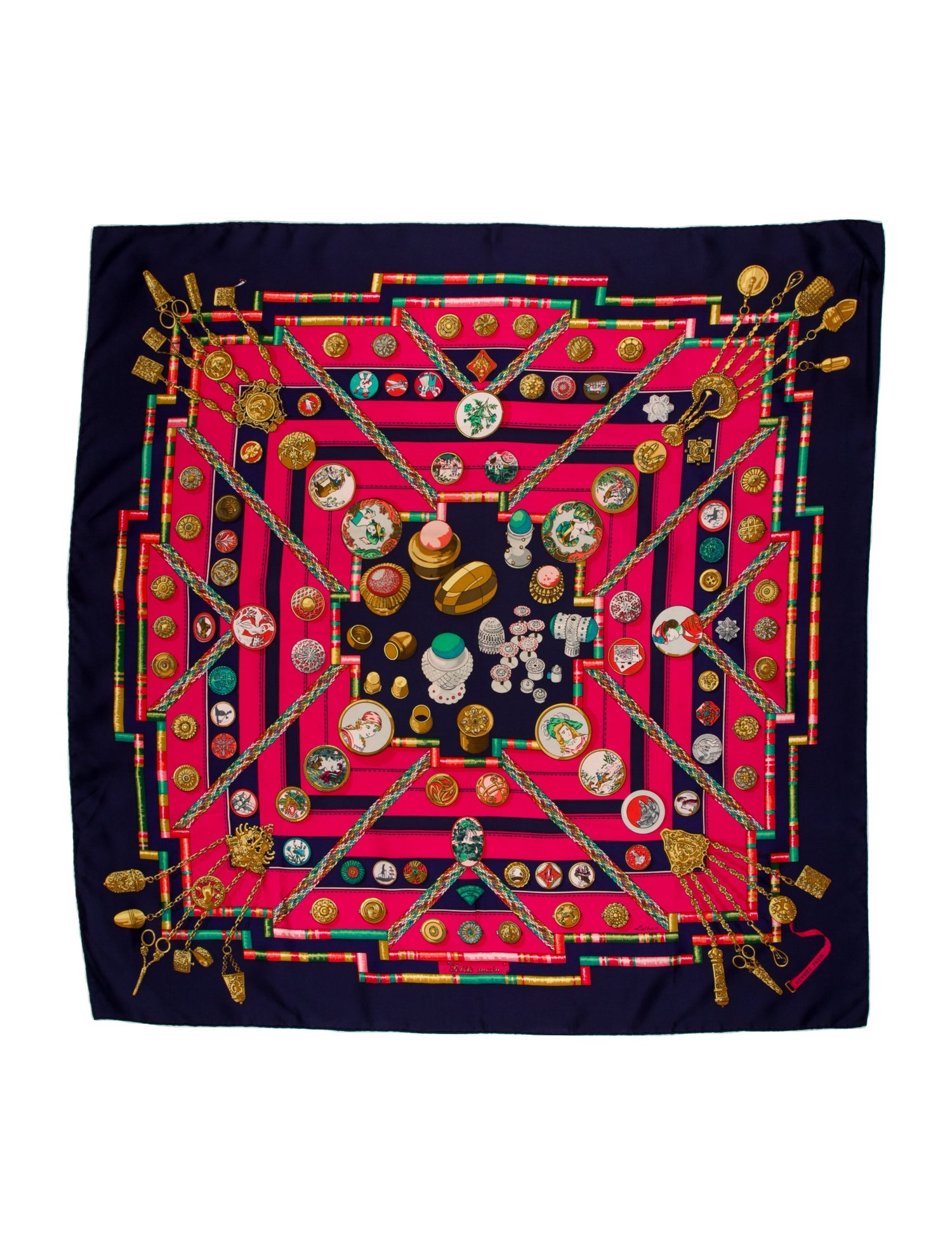 Hermès Petite Main Silk Scarf