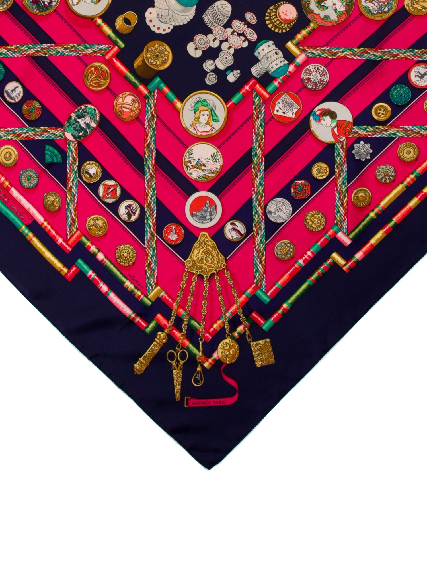 Hermès Petite Main Silk Scarf